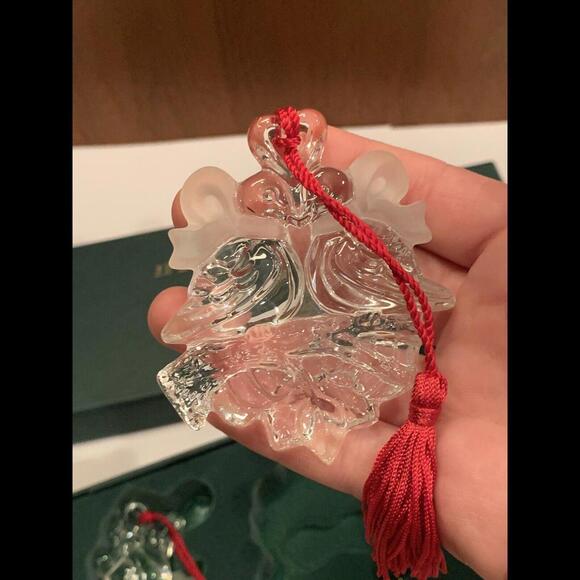 Marquis Waterford Crystal 1st In Series Set Of 3 Ornaments 12 Days Of Christmas - Picture 11 of 12